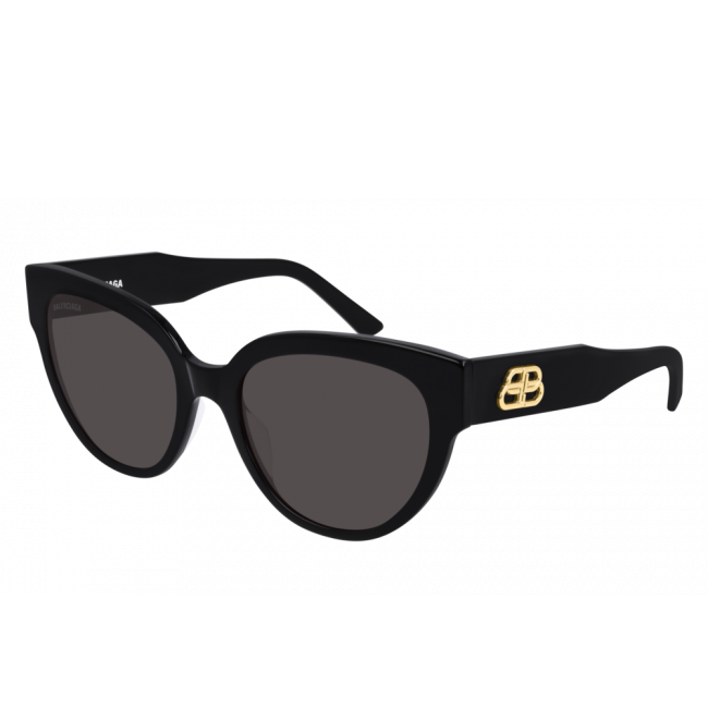 Occhiali da sole uomo donna Leziff M1863 Argento-Nero