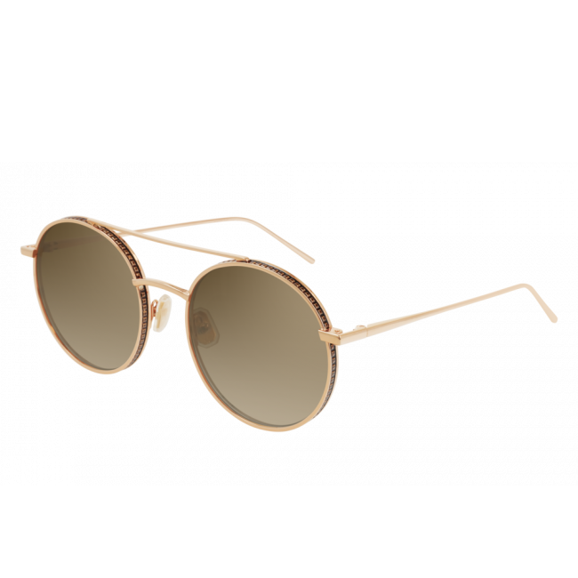 Men's Sunglasses Woman Leziff Lima Orange-Black