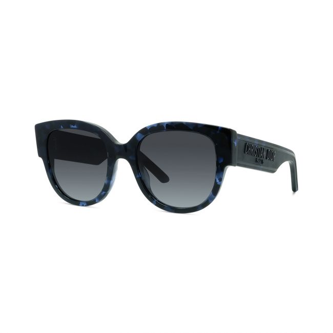 Sunglasses man woman Leziff Santiago Black-Black Satin