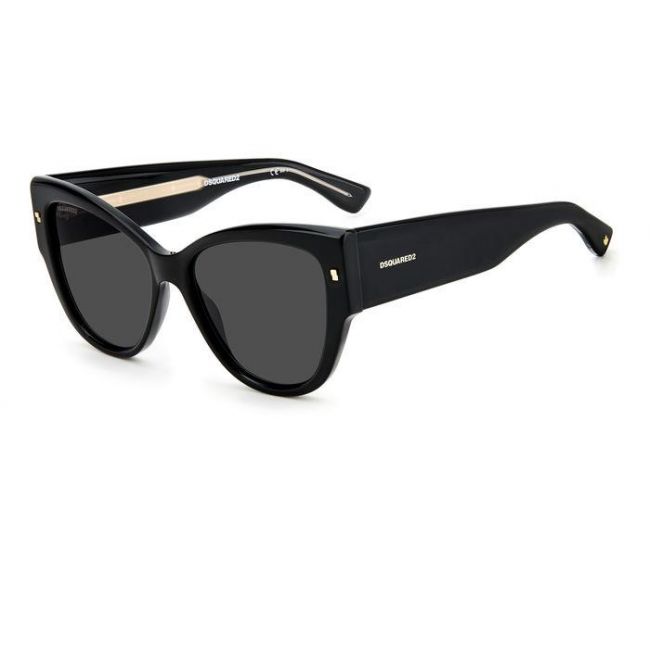 Occhiali da sole uomo donna Leziff Colorado Celeste-Nero