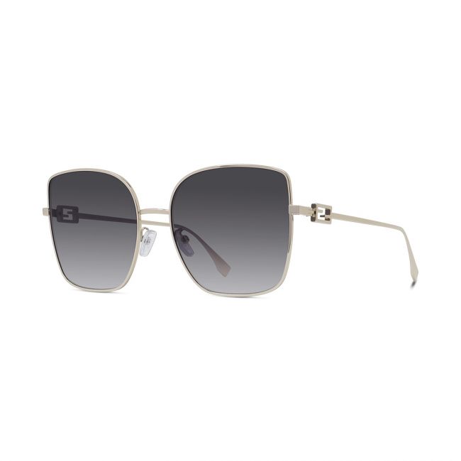 Occhiali da sole uomo donna Leziff Lima Blu Gradient-Oro