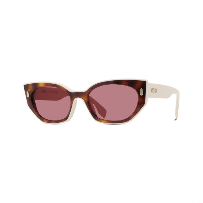 Occhiali da sole uomo donna Leziff Phoenix Celeste-Nero