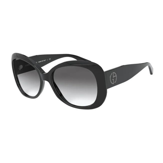 Occhiali da sole uomo donna Leziff Bali Nero-Argento