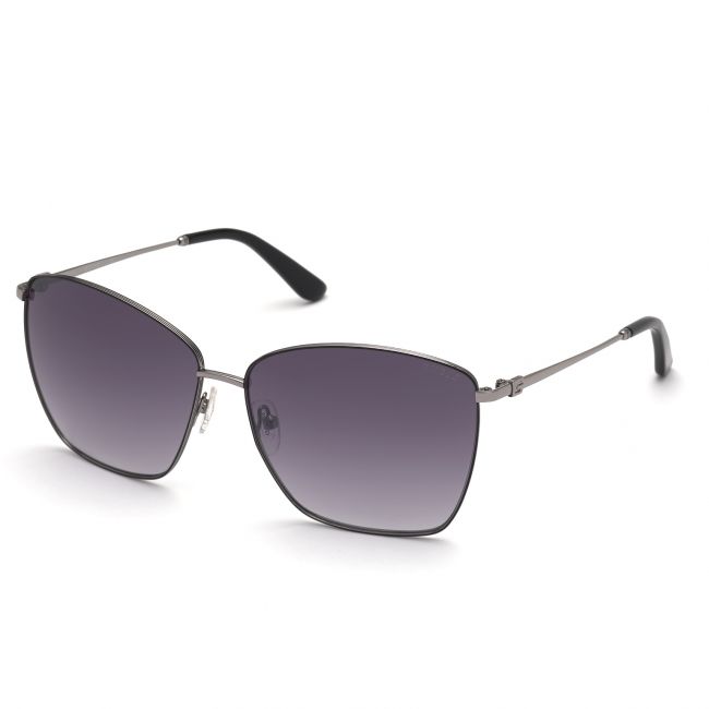 Occhiali da sole uomo donna Leziff Santiago Blu Gradient-Nero