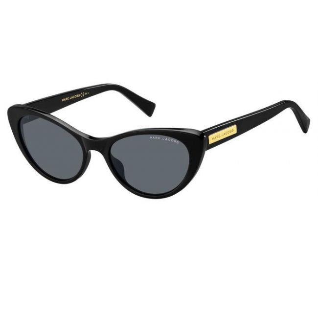 Occhiali da sole uomo donna Leziff Melbourne Argento-Nero
