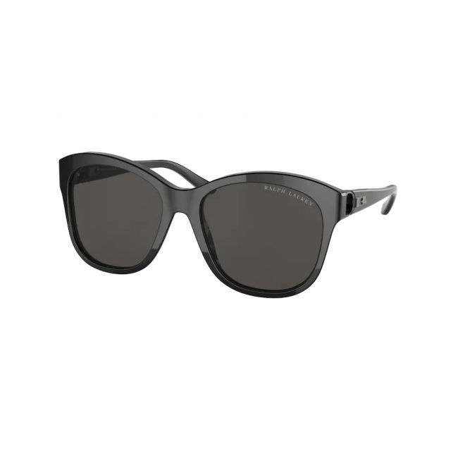 Occhiali da sole uomo donna Leziff Oregon Argento-Nero 