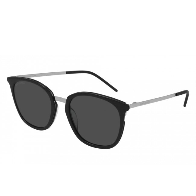 Occhiali da sole uomo donna Leziff Paris Viola Gradient-Argento