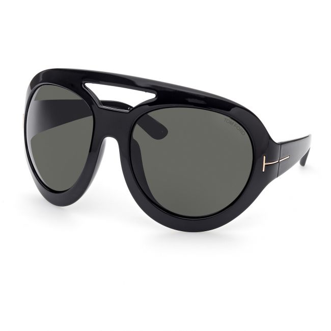 Men's Sunglasses Woman Leziff Lima Blue Gradient-Gold