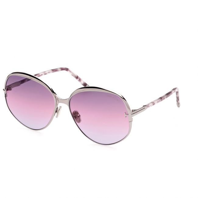 Men's Sunglasses Woman Leziff Lima Blue Gradient-Gold