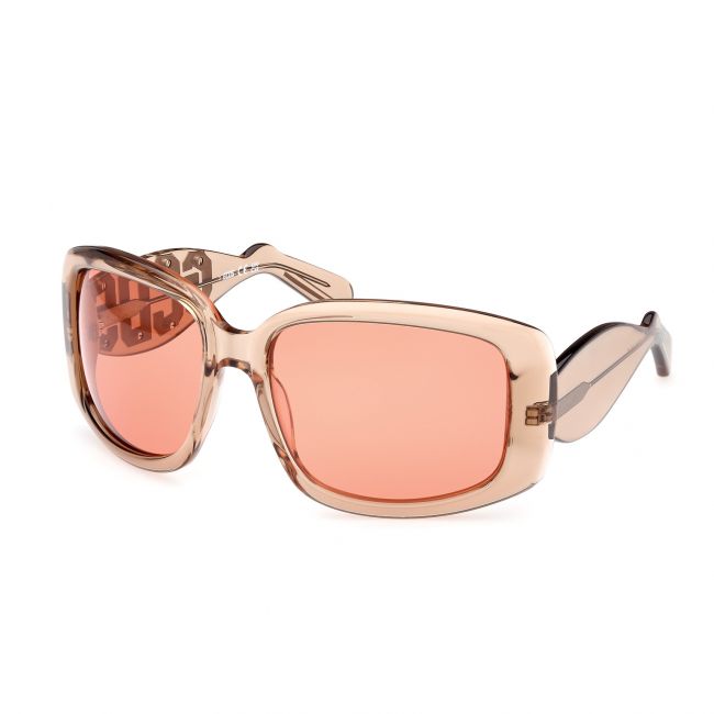 Occhiali da sole uomo donna Leziff Paris Viola Gradient-Argento