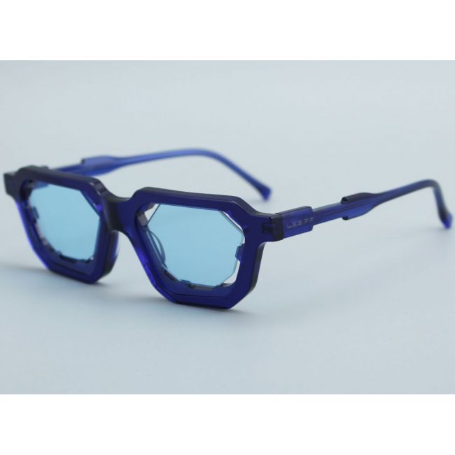 Occhiali da sole uomo donna Leziff Iwaki Nero-Nero