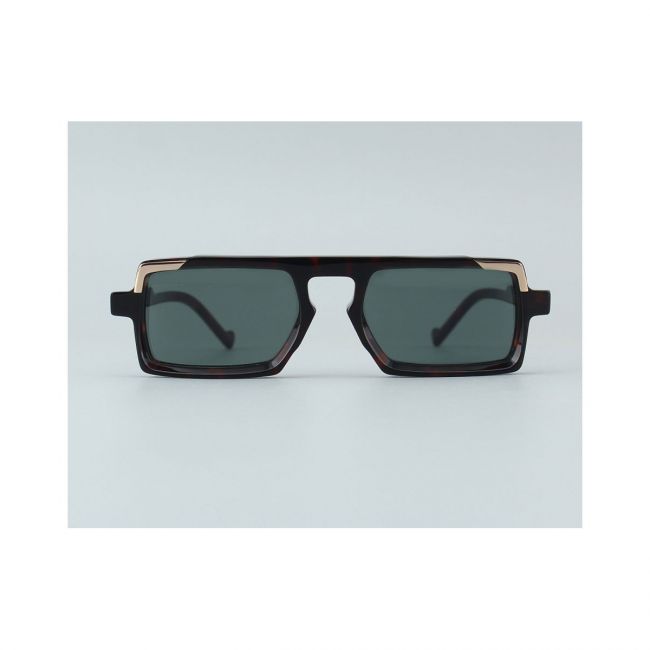 Occhiali da sole uomo donna Leziff Paris Arancione-Nero