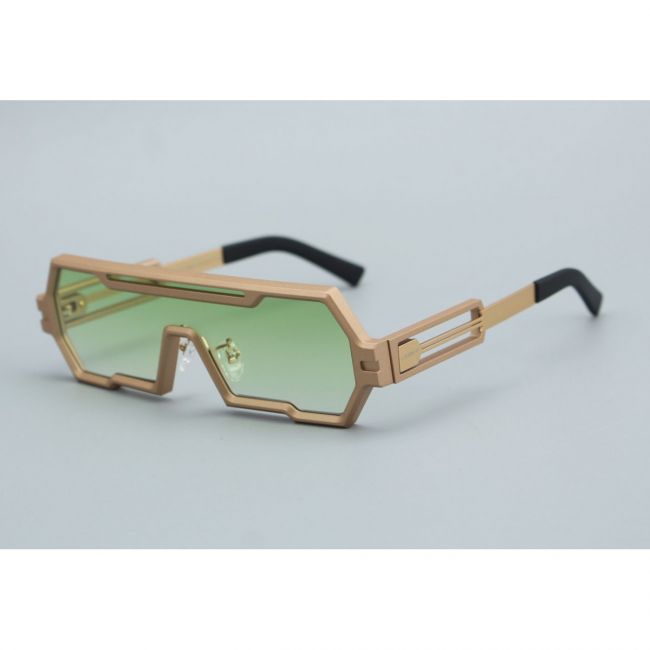 Occhiali da sole uomo donna Leziff Iwaki Verde-Demi