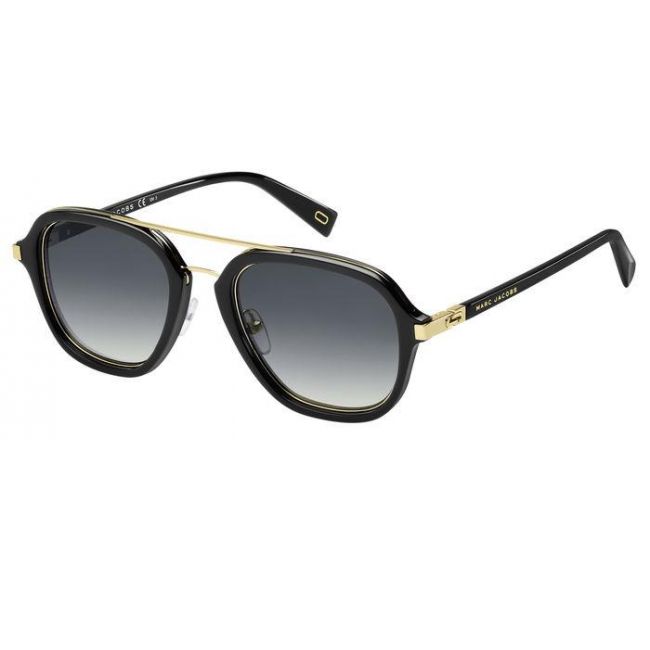 Occhiali da sole uomo donna Leziff Lima Blu Gradient-Oro