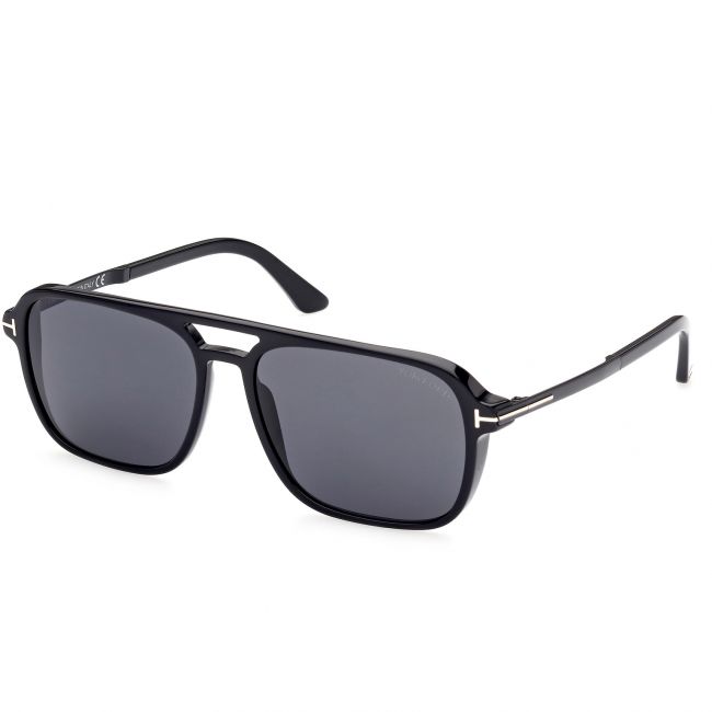 Occhiali da sole uomo donna 9FIVE Capital II Black & Gold gradient