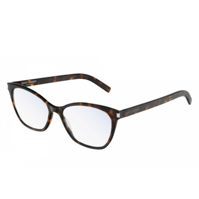 Men's eyeglasses woman Leziff Montana Blue Control-Black Satin